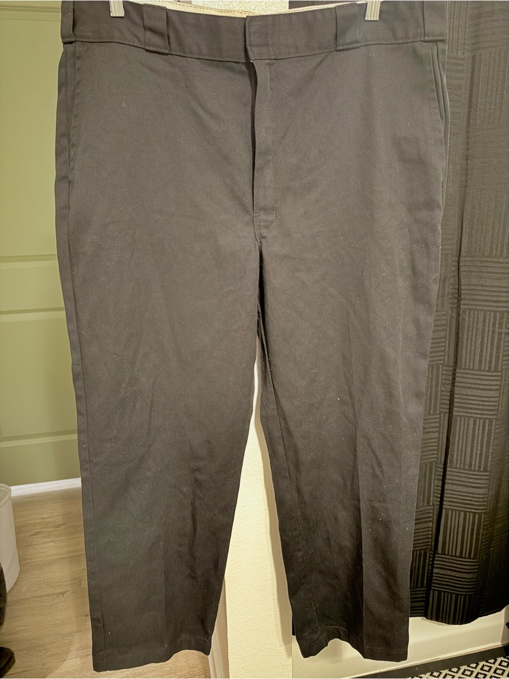 Dickies Black Classic Work Pants Straight Leg Workwear Skate